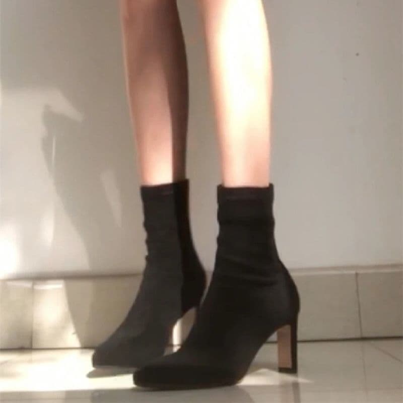 やわらかストレッチショートブーツ
