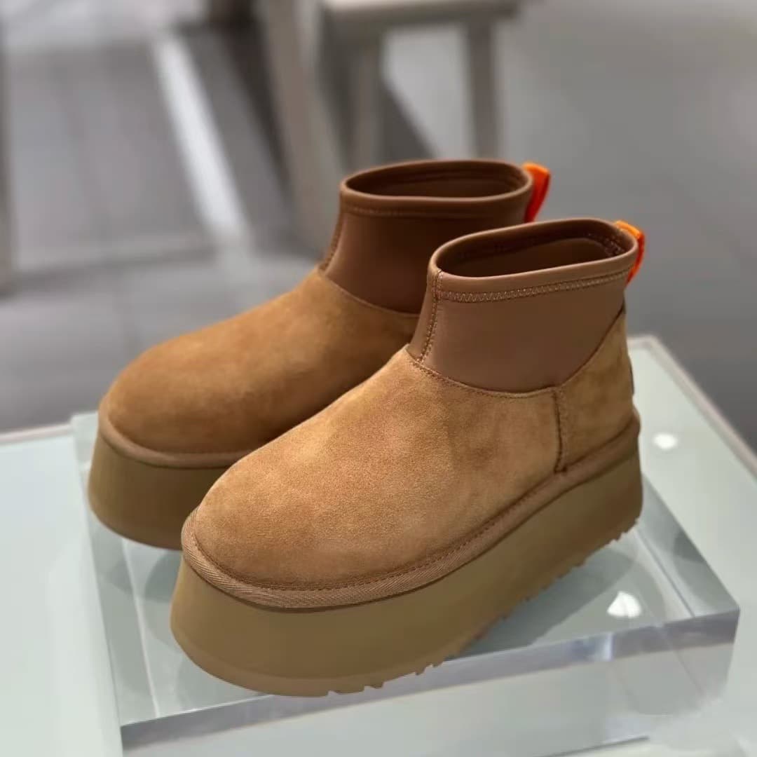 ふかふかスタイリッシュショートブーツ